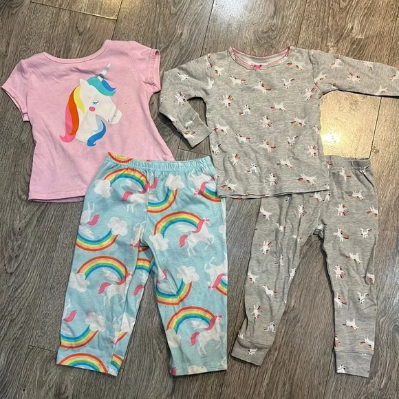 Carter's short online sleeve pajamas